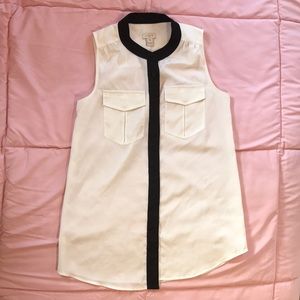 White top from J. Crew